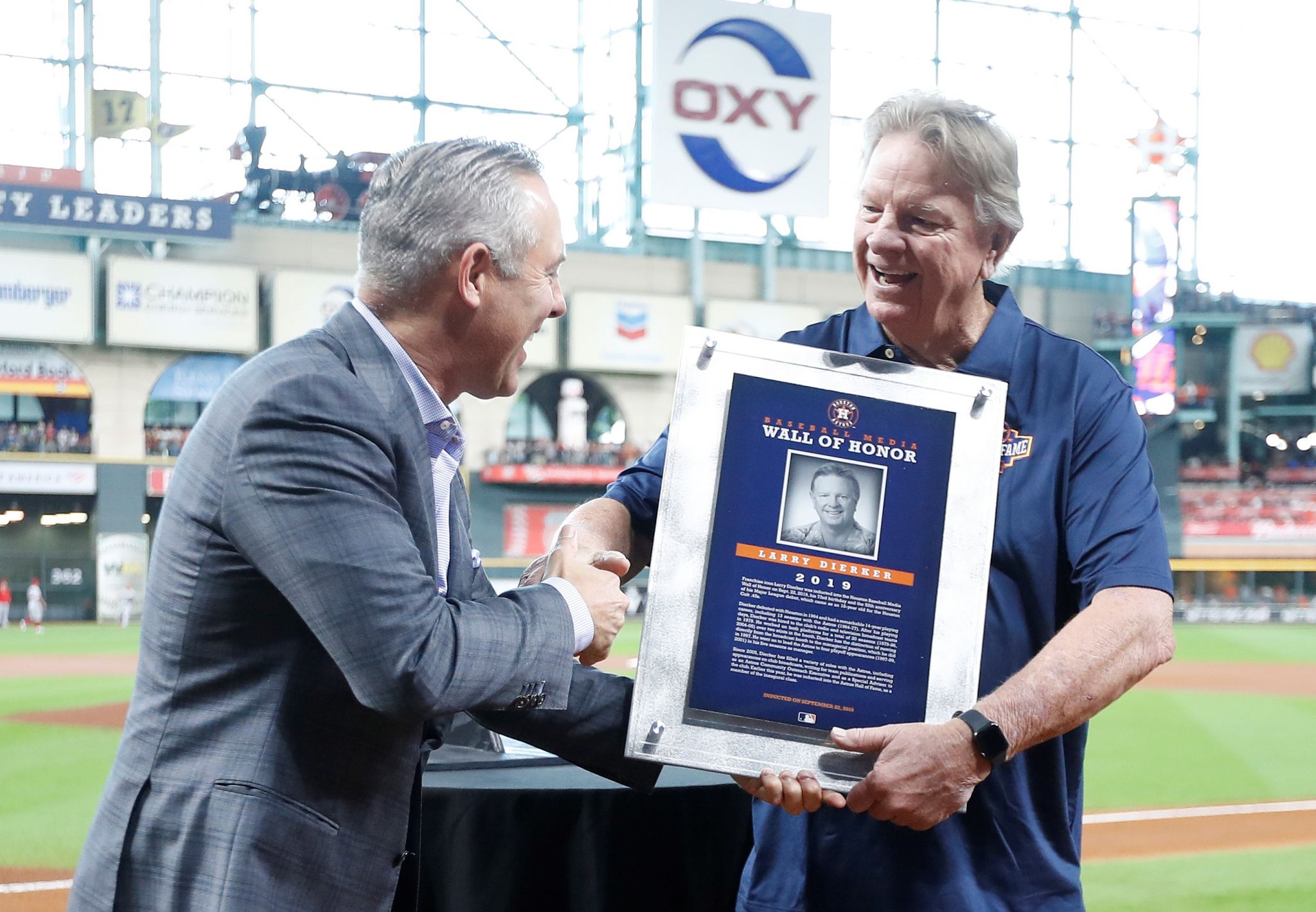 Astros memorabilia at Baseball Hall of Fame