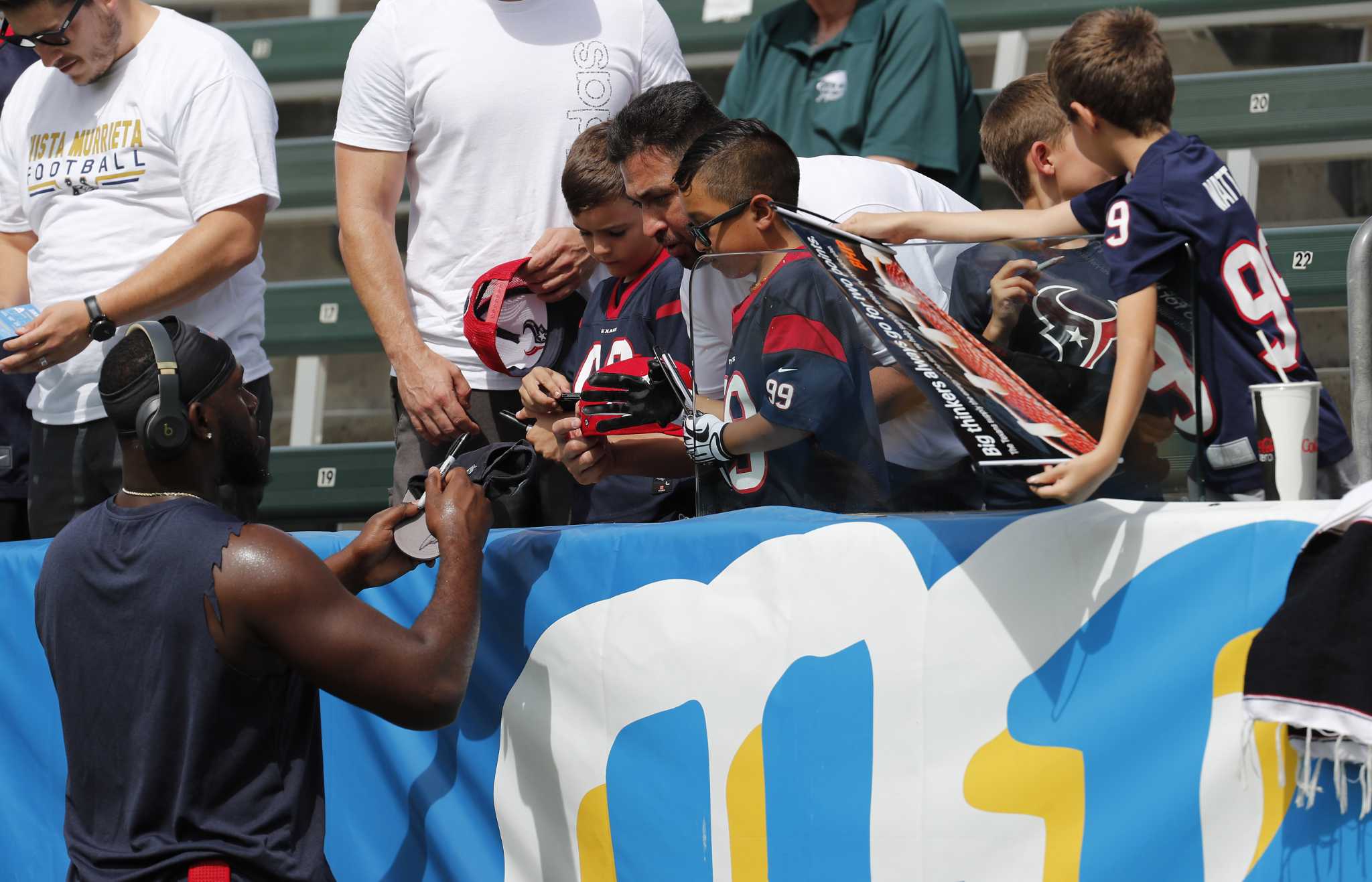 Houston Texans quarterback Deshaun Watson (4) greets wide receiver Kenny  Stills (12) before an NFL football game against the Tennessee Titans  Sunday, Oct. 18, 2020, in Nashville, Tenn. (AP Photo/Mark Zaleski Stock  Photo - Alamy