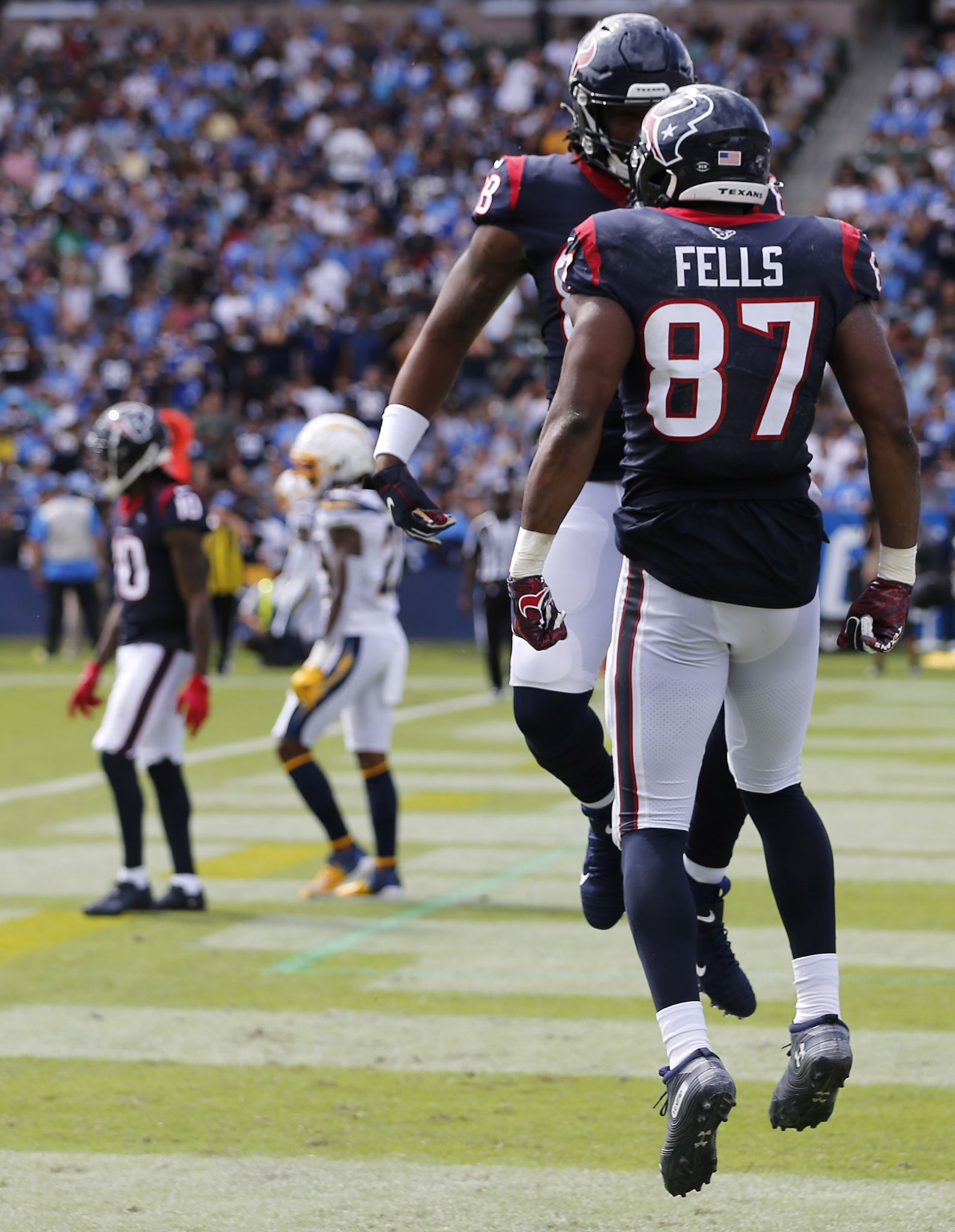 J.J. Watt, Houston Texans defeat brother Derek Watt, Chargers, 27-20