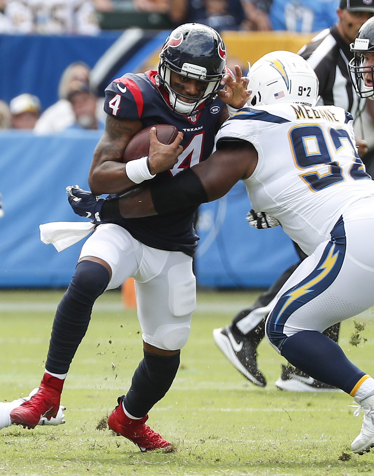 J.J. Watt, Houston Texans defeat brother Derek Watt, Chargers, 27-20