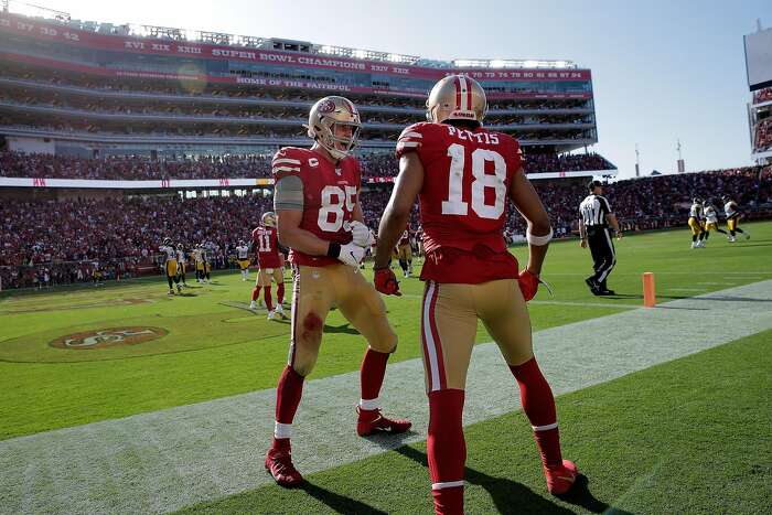 49ers' Jimmy Garoppolo leaves the field smiling again