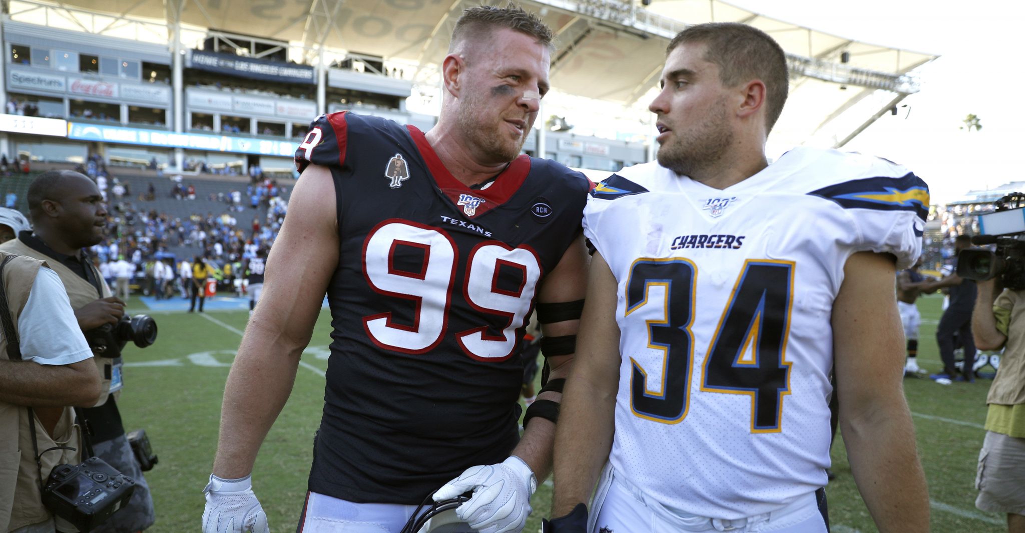 derek watt chargers jersey