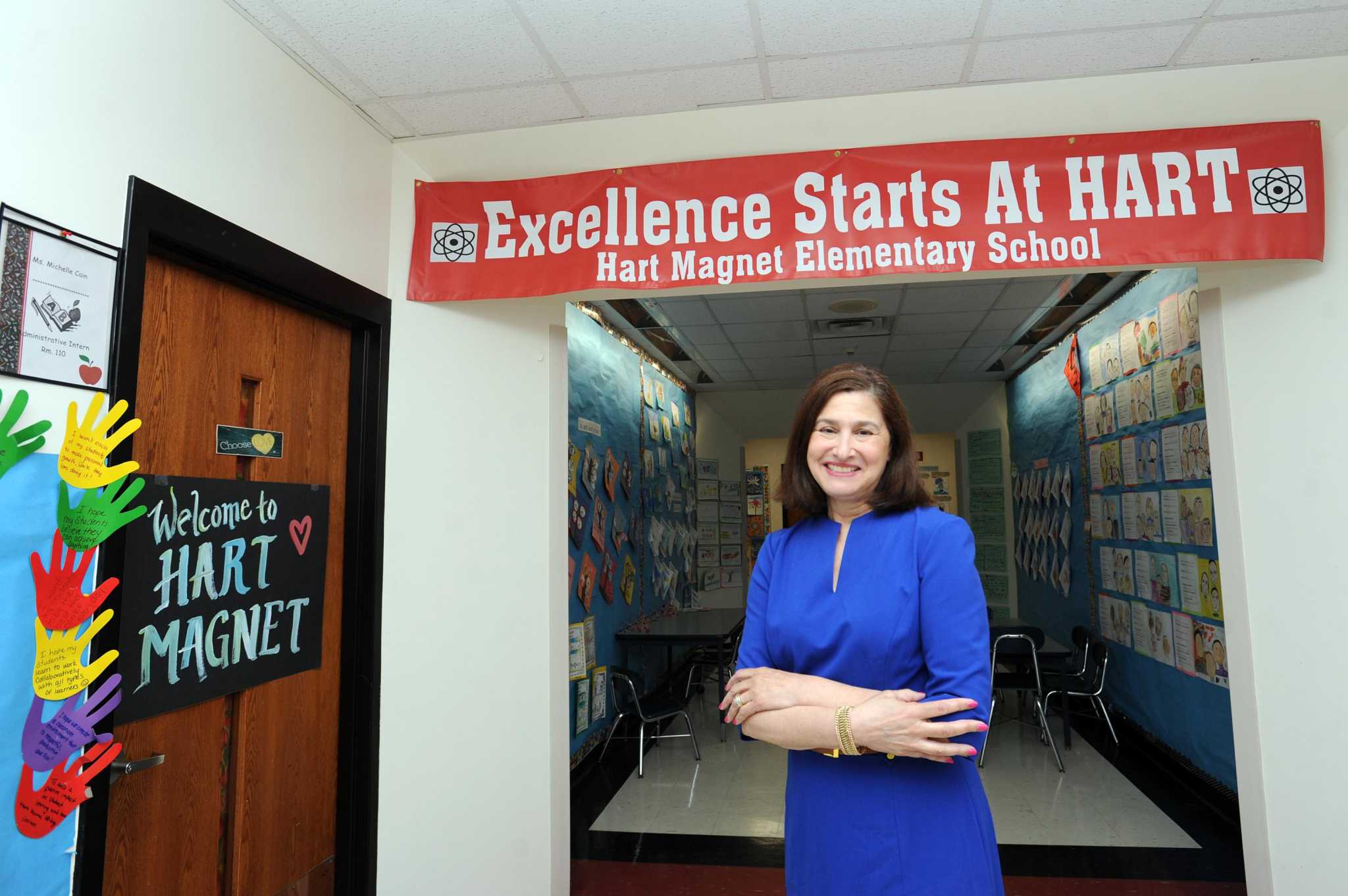 Abingdon Elementary's 'Little Presidents' Get a Visit From