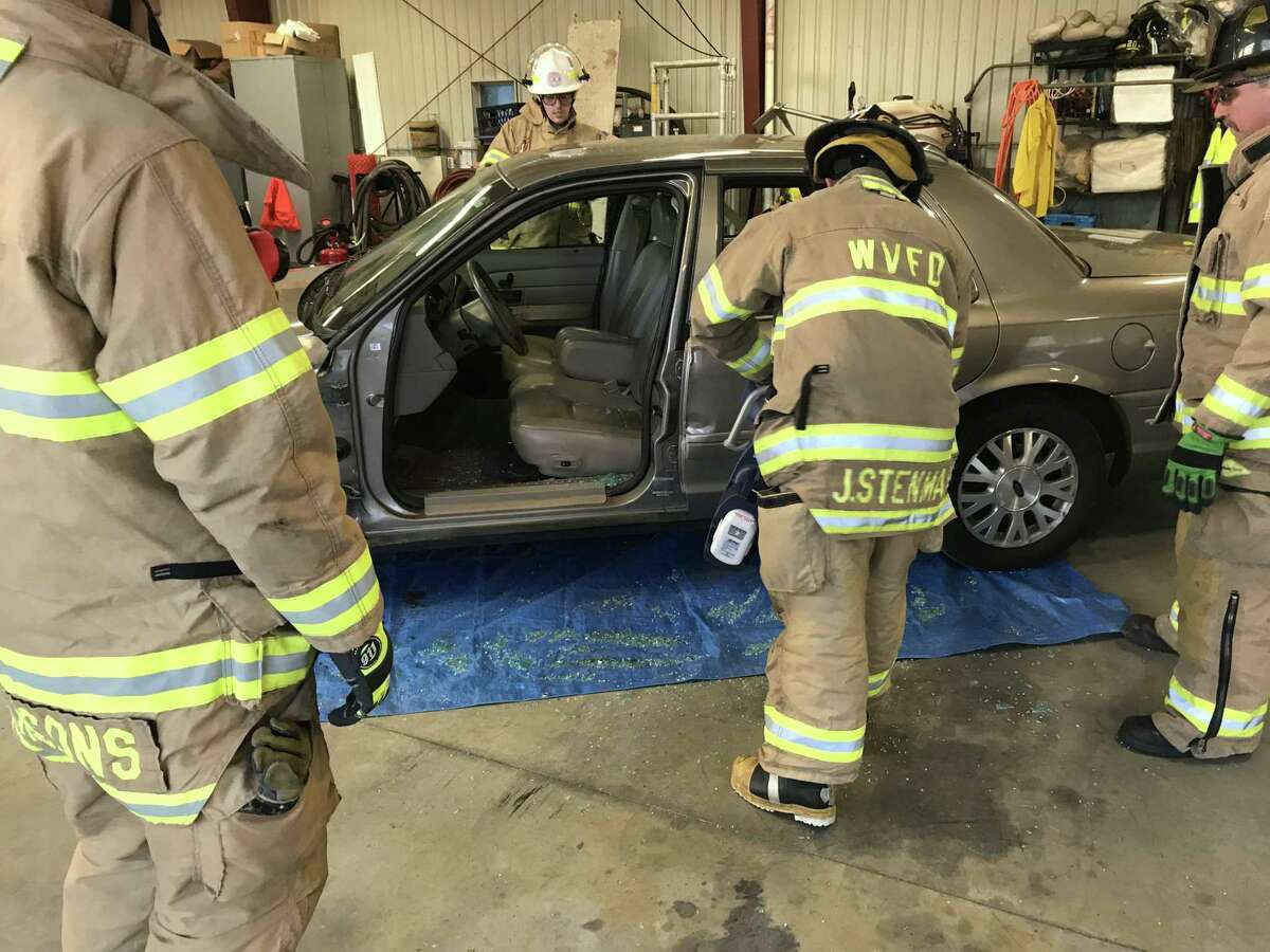 Winchester firefighters train with new equipment, purchased with