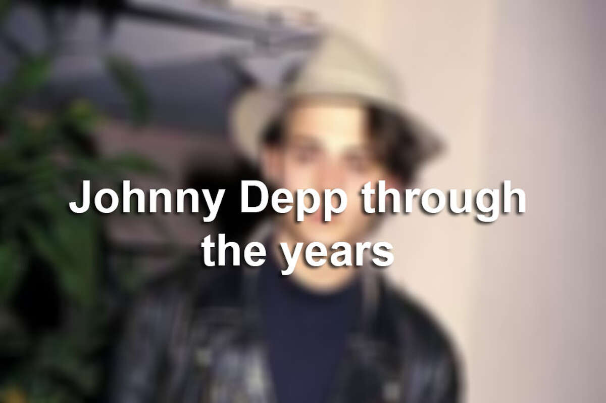 Johnny Depp through the years.