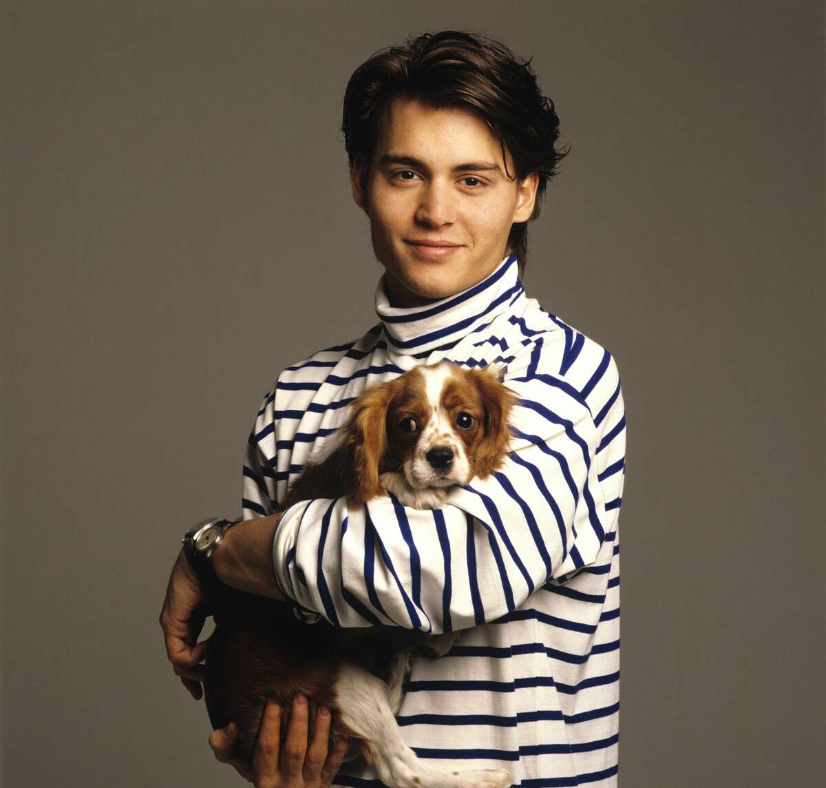 NEW YORK - 1988: Actor Johnny Depp poses for a portrait in 1988 in New York City, New York. (Photo by Deborah Feingold/Getty Images)