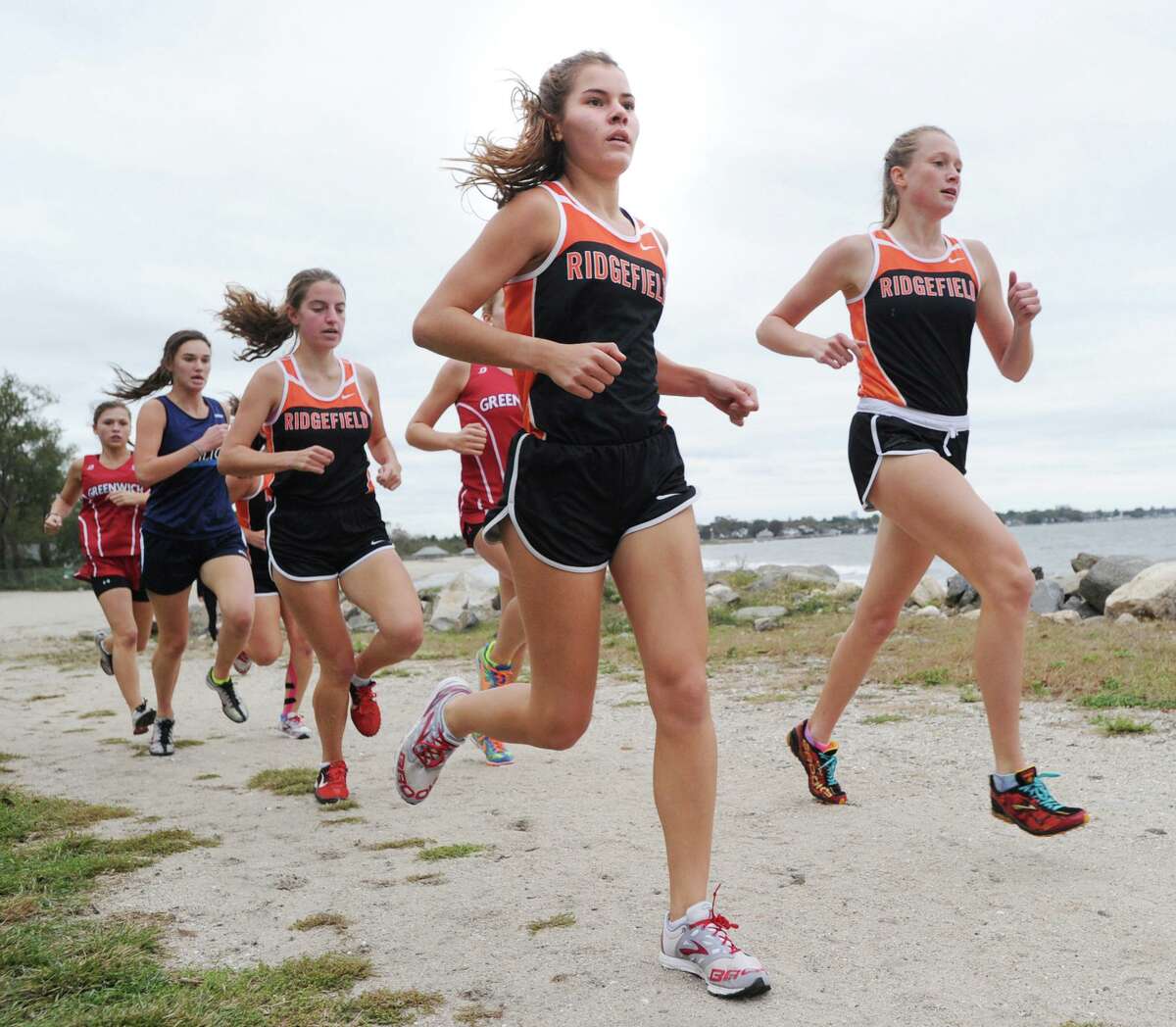 The Ridgefield girls cross country and indoor track team will receive a new records board.