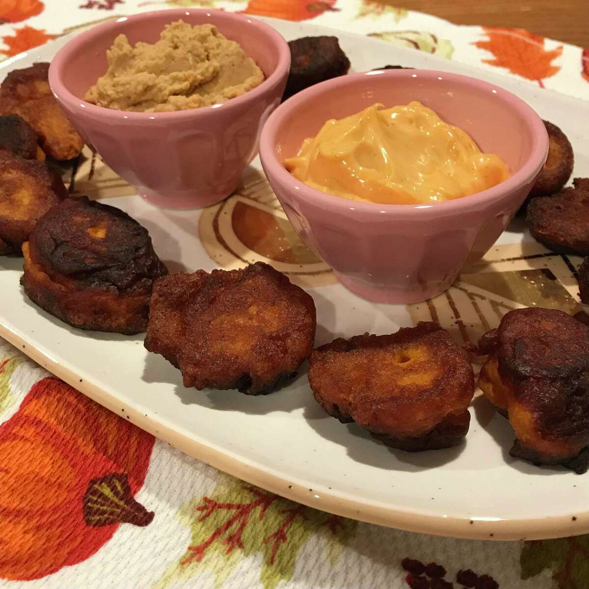 Savory potato fritters