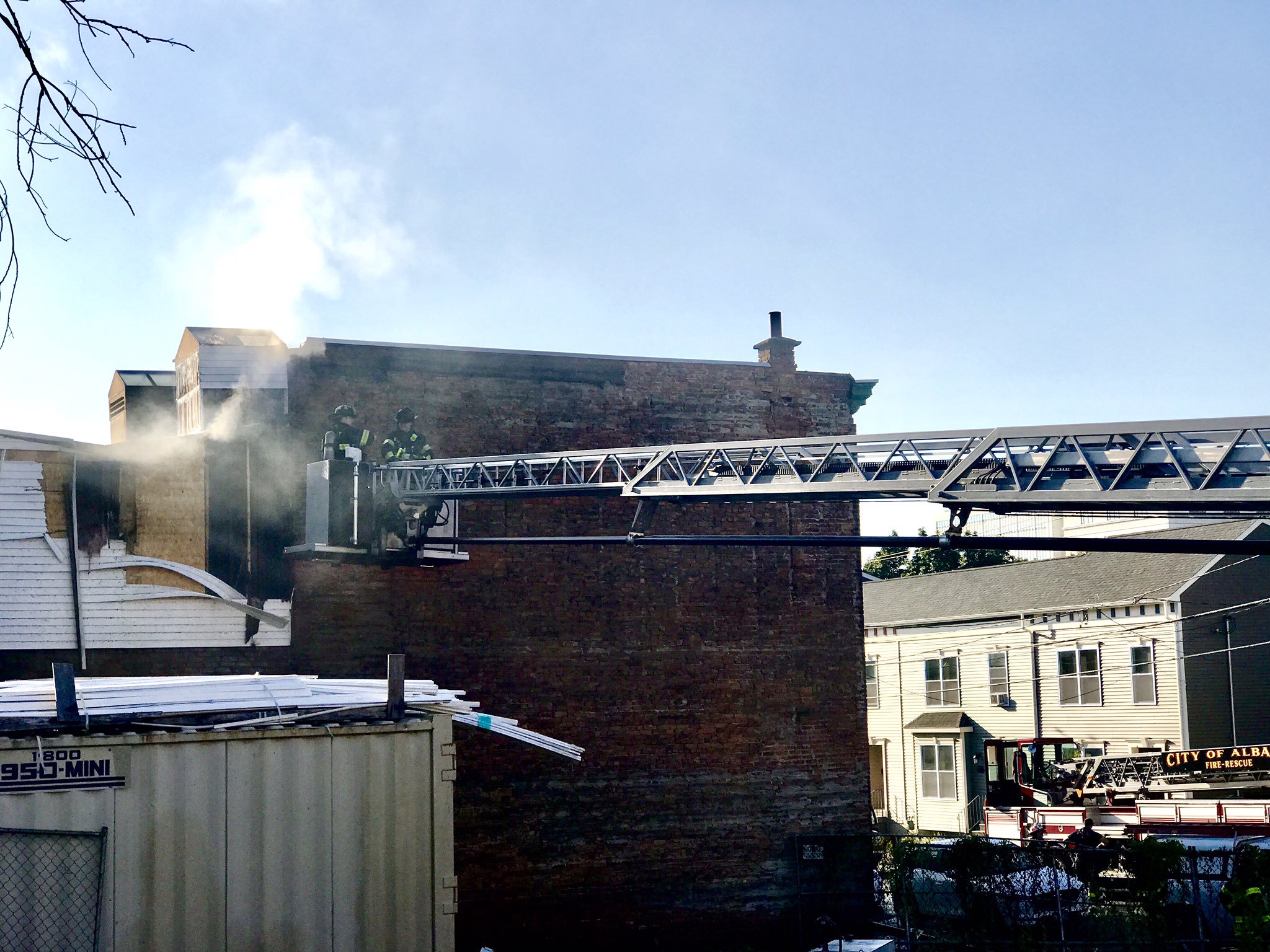 Fire consumes home in Albany