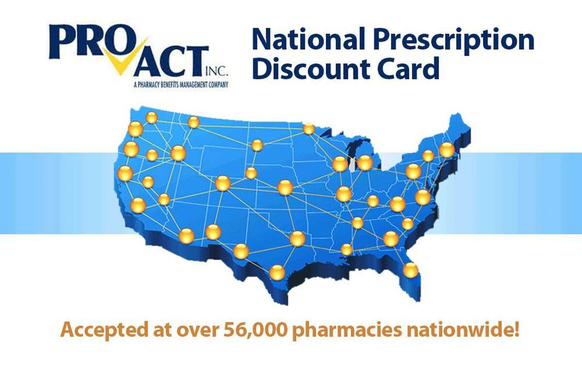 The ProAct prescription drug discount card is available to all Trumbull residents.