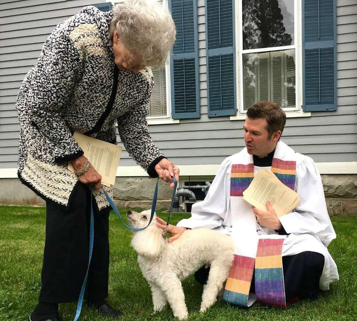 The outdoor service of the Blessing of the Animals will take place at Trinity Episcopal Church, 1734 Huntington Tpke, Trumbull on Sunday, Oct 6, at 2 p.m., with The Rev. Alan C. Murchie. Bring your animals of every kind to celebrate all of God's creatures, large and small.