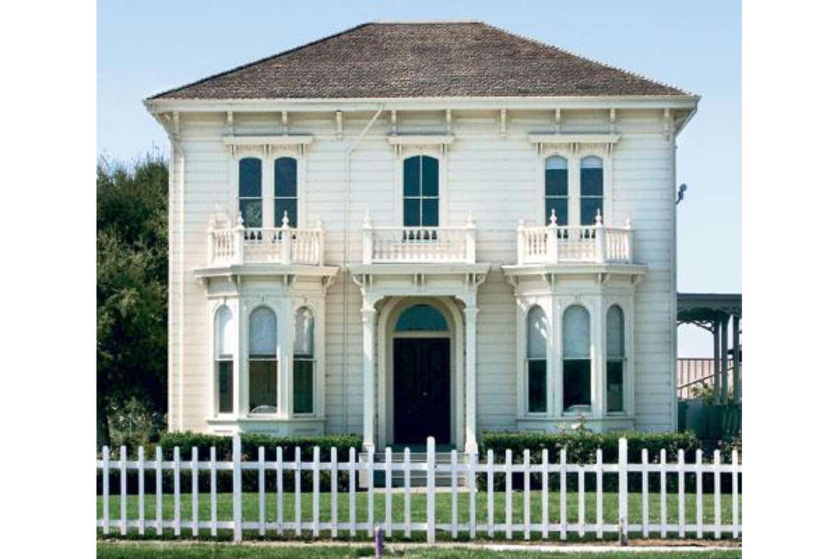 The Greenwood Mansion, home of Capt. John and Lucina Greenwood.