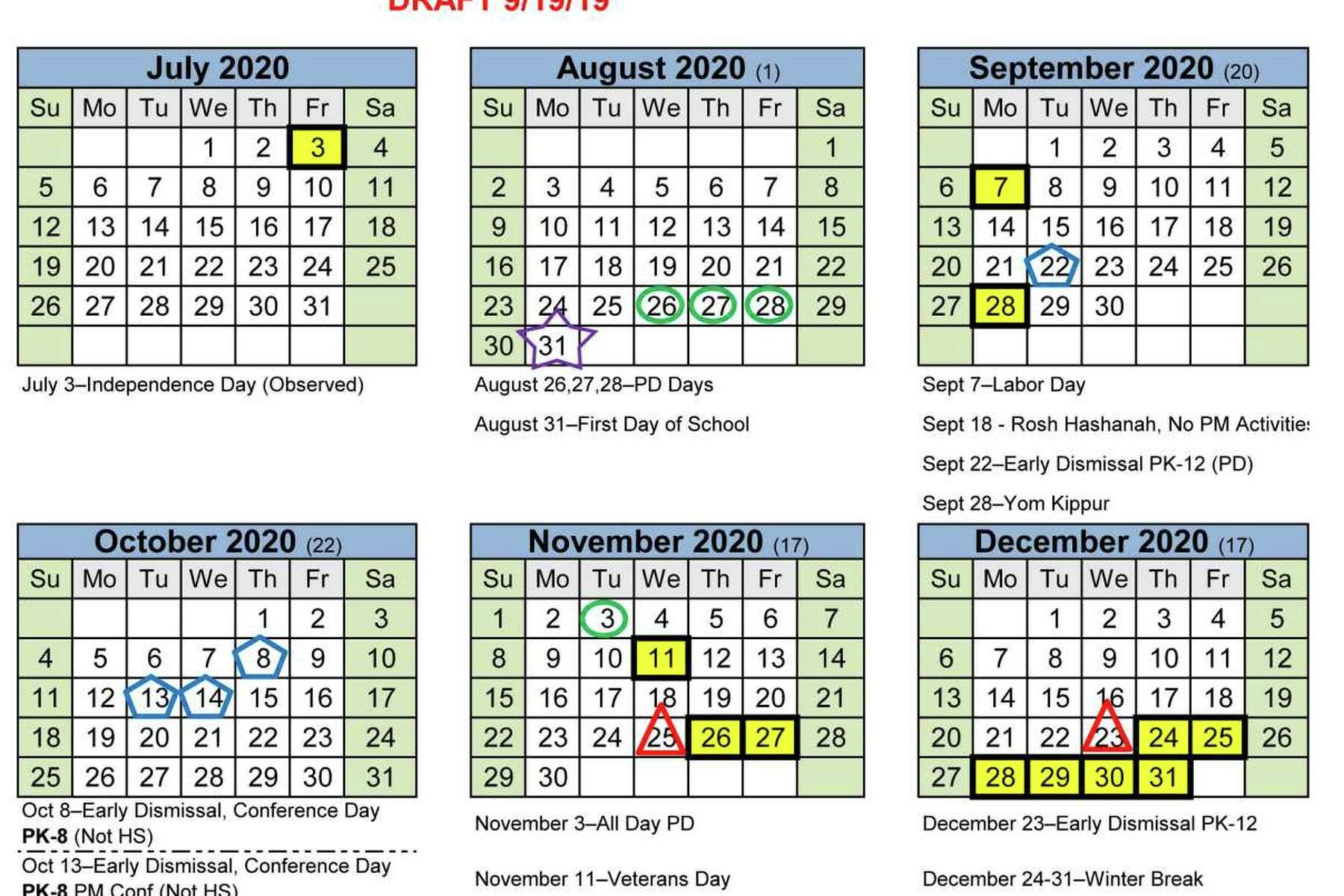 Fairfield University Calendar Spring 2022 Calendar: Fairfield School Board Mulls Development Days, February Break