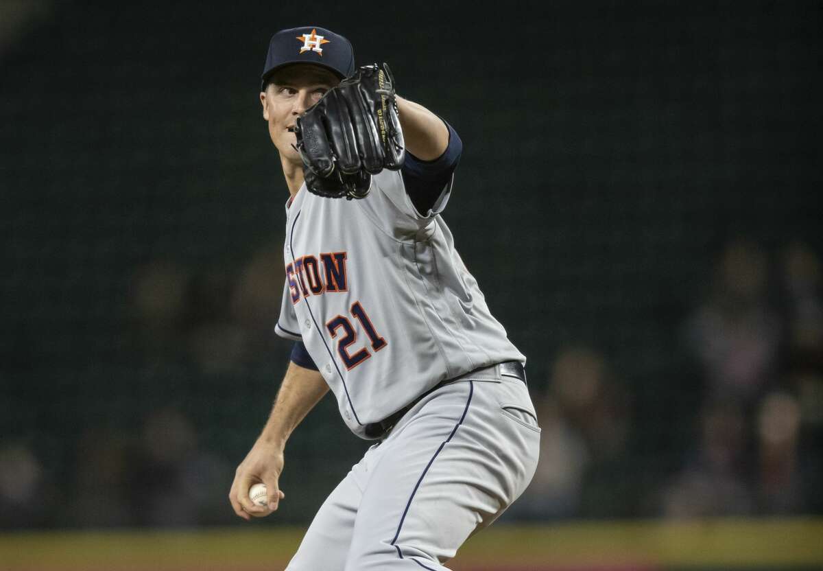 Zack Greinke, Astros blank Mariners to set franchise win record