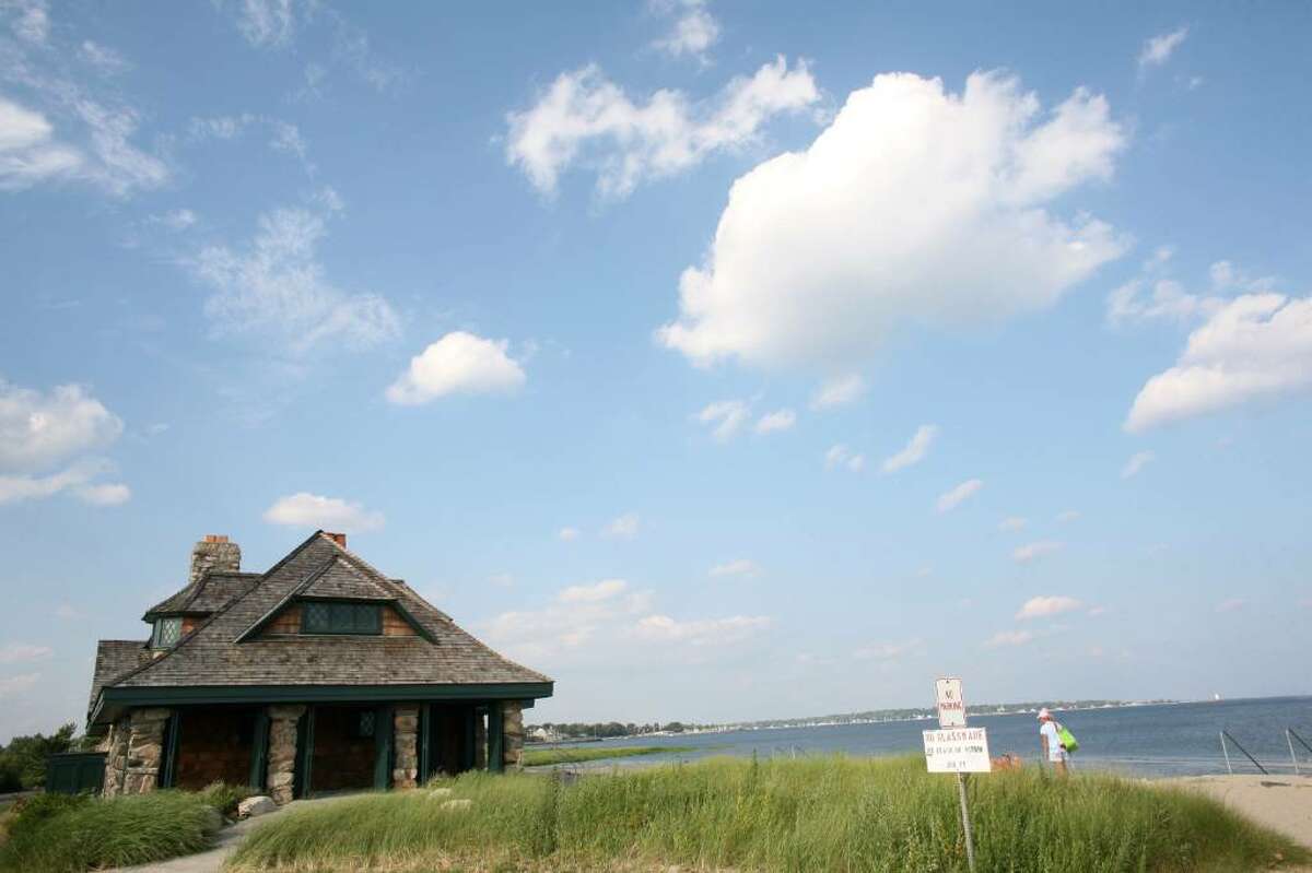 The Innis Arden Cottage at Greenwich Point is one of four potential spots in Greenwich to place free solar panels, which the town is receiving because of its participation in the Connecticut Clean Energy Fund's Clean Energy Community program.