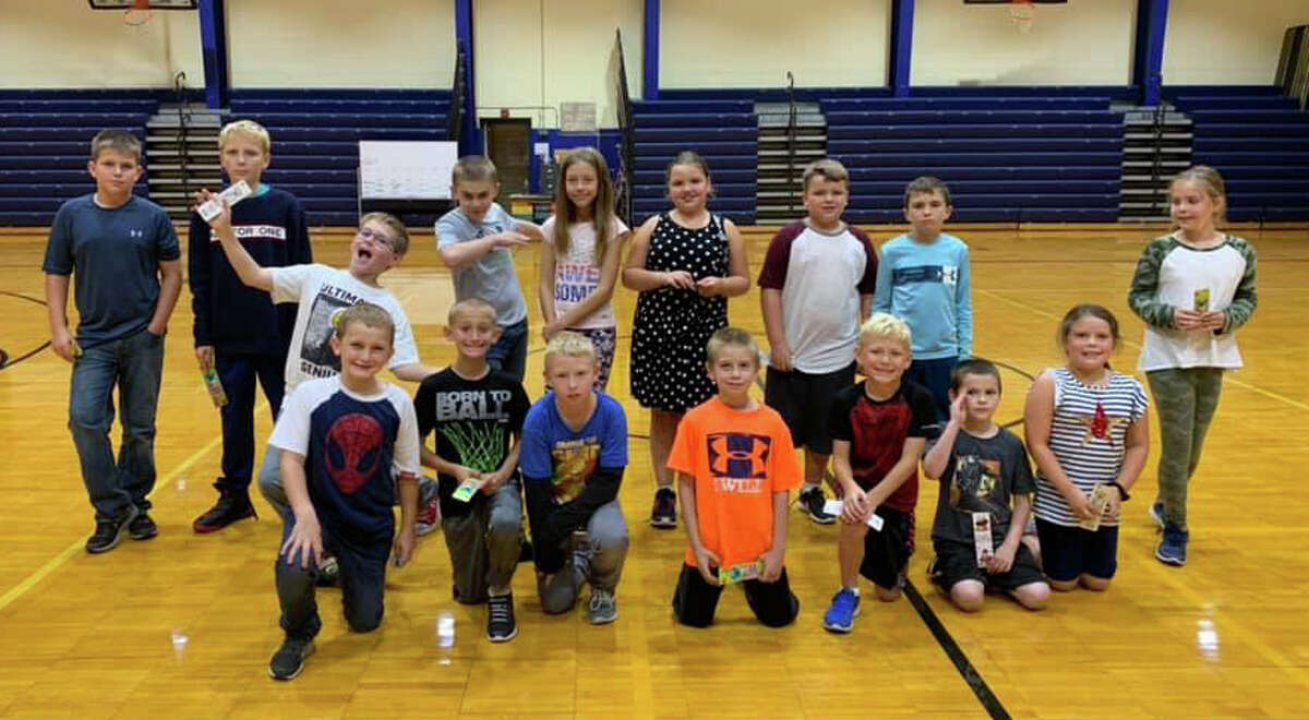 Bad Axe Middle School hosted its second annual Respect assembly this week, recognizing student’s birthdays from July, August and September as well as some other fall extracurricular activities and gold card drawings.