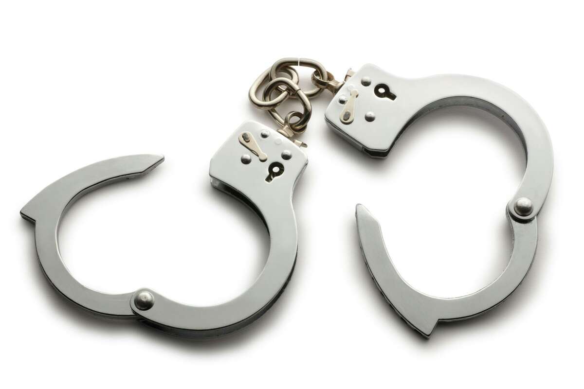 File photo of unlocked handcuffs