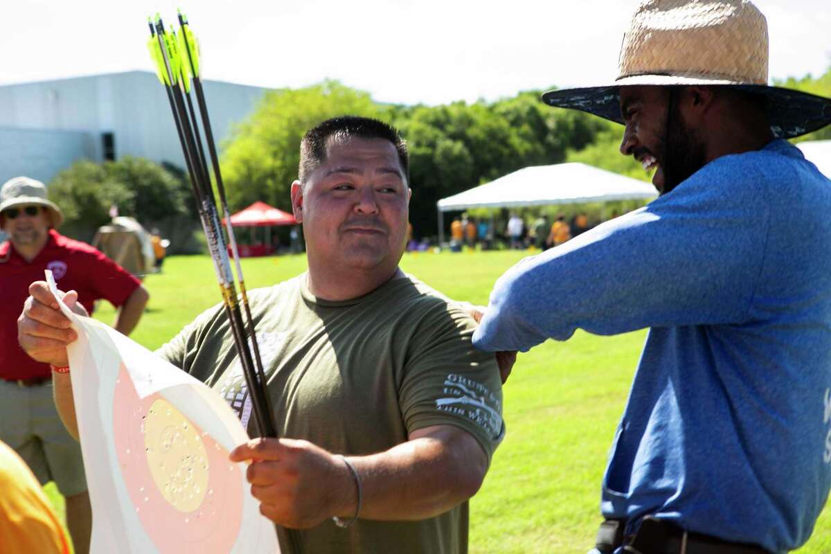 After stroke and homelessness, veteran took aim at a new reason to live