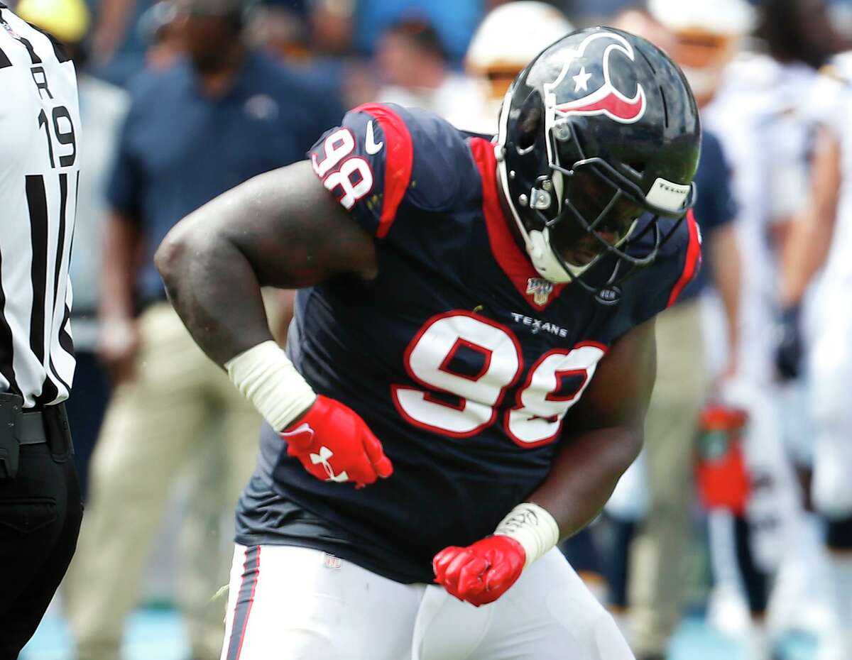 Dig this: Texans' D.J. Reader isn't shy about celebrating