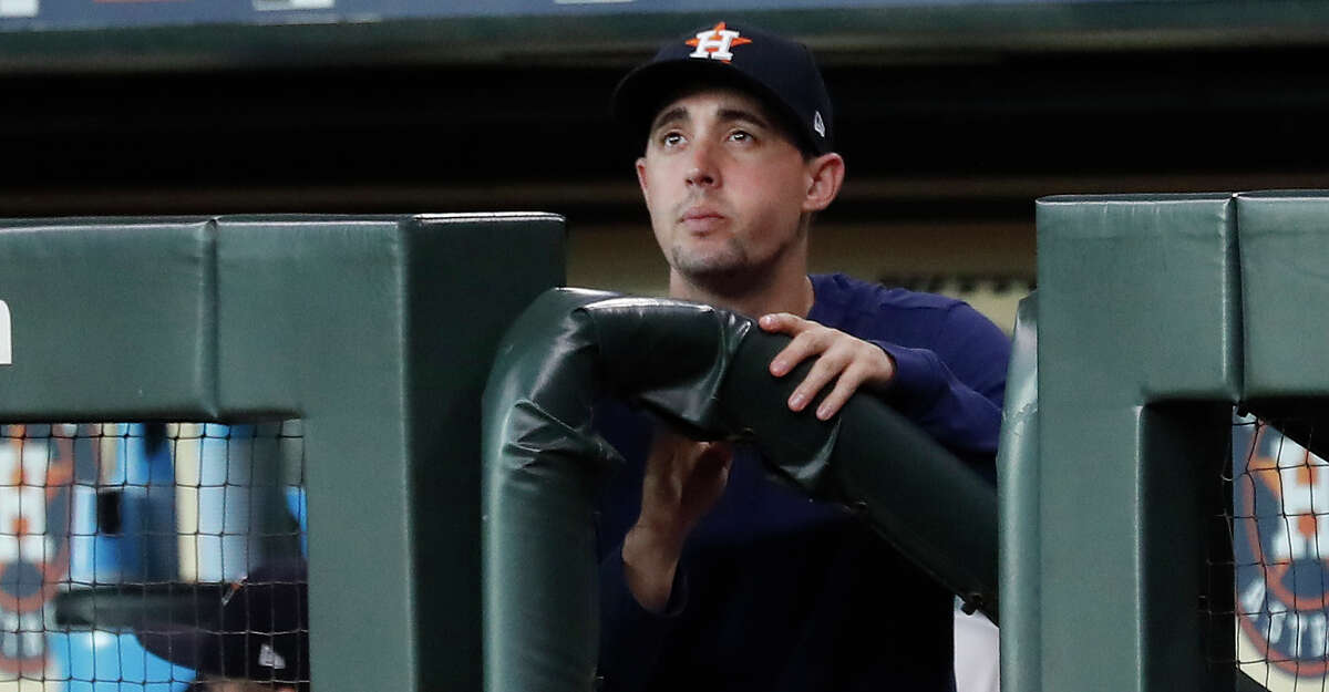 PHOTOS: Astros game-by-game Houston Astros Aaron Sanchez in the dugout before the start of the first inning of an MLB game at Minute Maid Park, Thursday, August 22, 2019. Browse through the photos to see how the Astros have fared in each game this season.