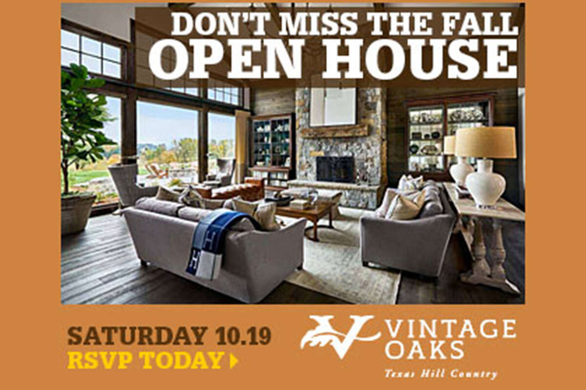 Vintage Oaks Annual Fall Open House & Tour of Homes Saturday, October 19th