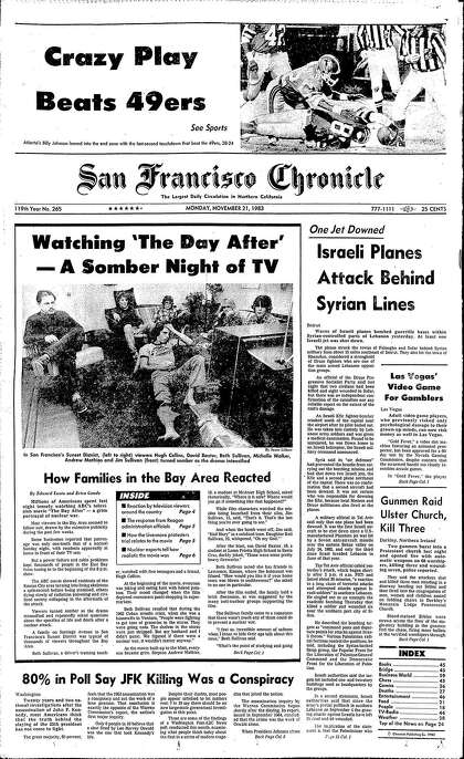 Black And White And Dread All Over Chronicle Covers From Almost Apocalypses Sfchronicle Com