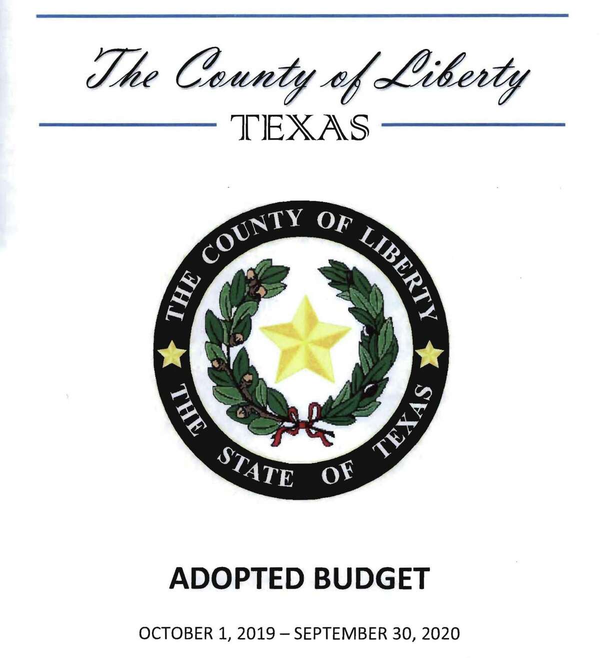 Liberty County commissioners okay 2020 budget, tax rate