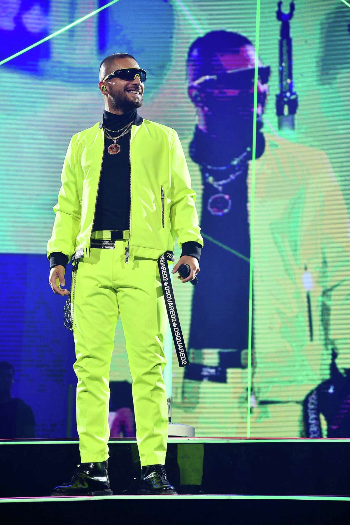 Maluma lights up Houston with a superstar performance