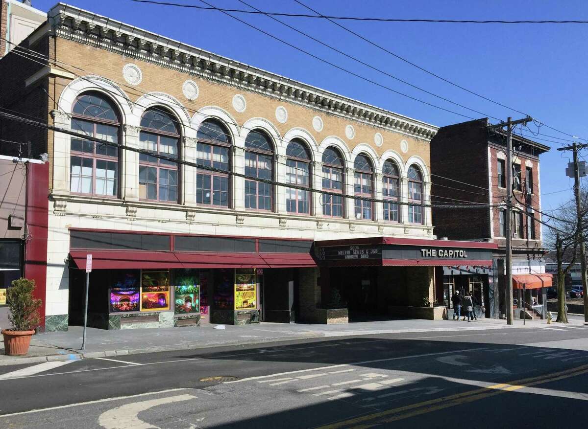 The historic Capitol Theatre at 149 Westchester Ave., in Port Chester, N.Y., Tuesday, Feb. 27, 2018. The six shows are set to coincide with the 50th anniversary of the Grateful Dead's shows at the same venue. "Inviting Billy to perform the same  six dates that the Dead played in 1971 was in our mind from the beginning, more than a year ago," Peter Shapiro, owner of the Capitol Theatre, said in a press release. "He personifies the idea of taking genres of music like bluegrass and rock and roll, and pushing their boundaries into new areas, in a similar way that Jerry Garcia did 50 years ago."   