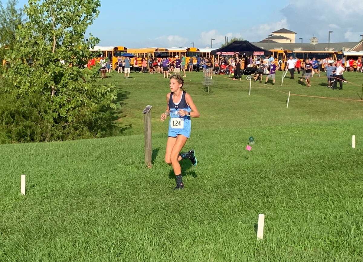 George Ranch’s Haley Harkrider makes her third trip to the UIL state cross country championships, including two appearances with Clements (pictured).