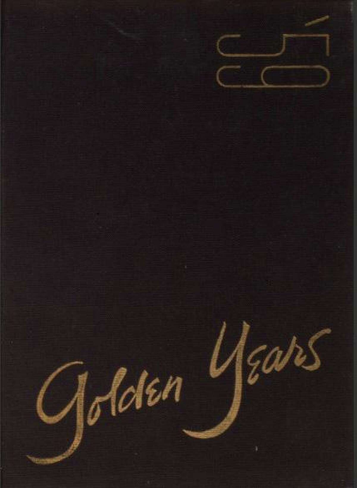 The cover of the Stamford High School Class of 1959 yearbook.