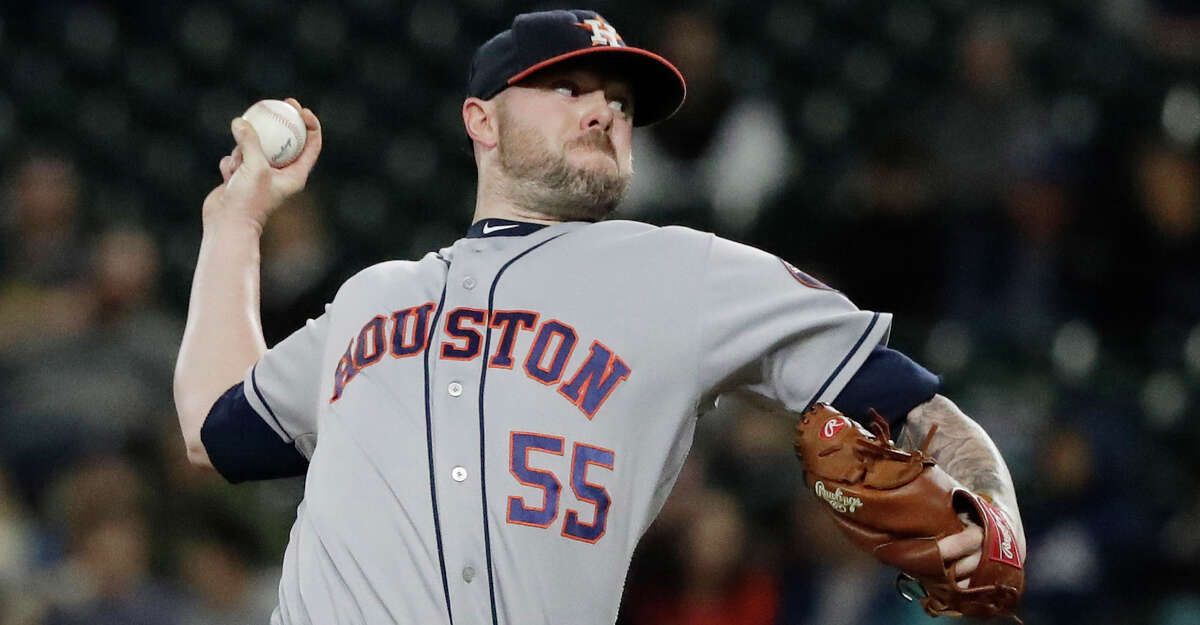 Astros' Ryan Pressly exceeds expectations in return from injury