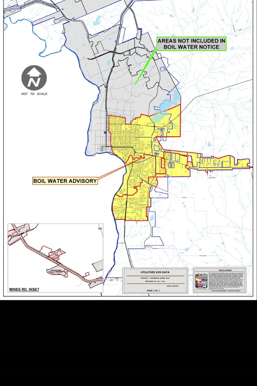 Boil water notice will affect South Laredo residents until Wednesday at