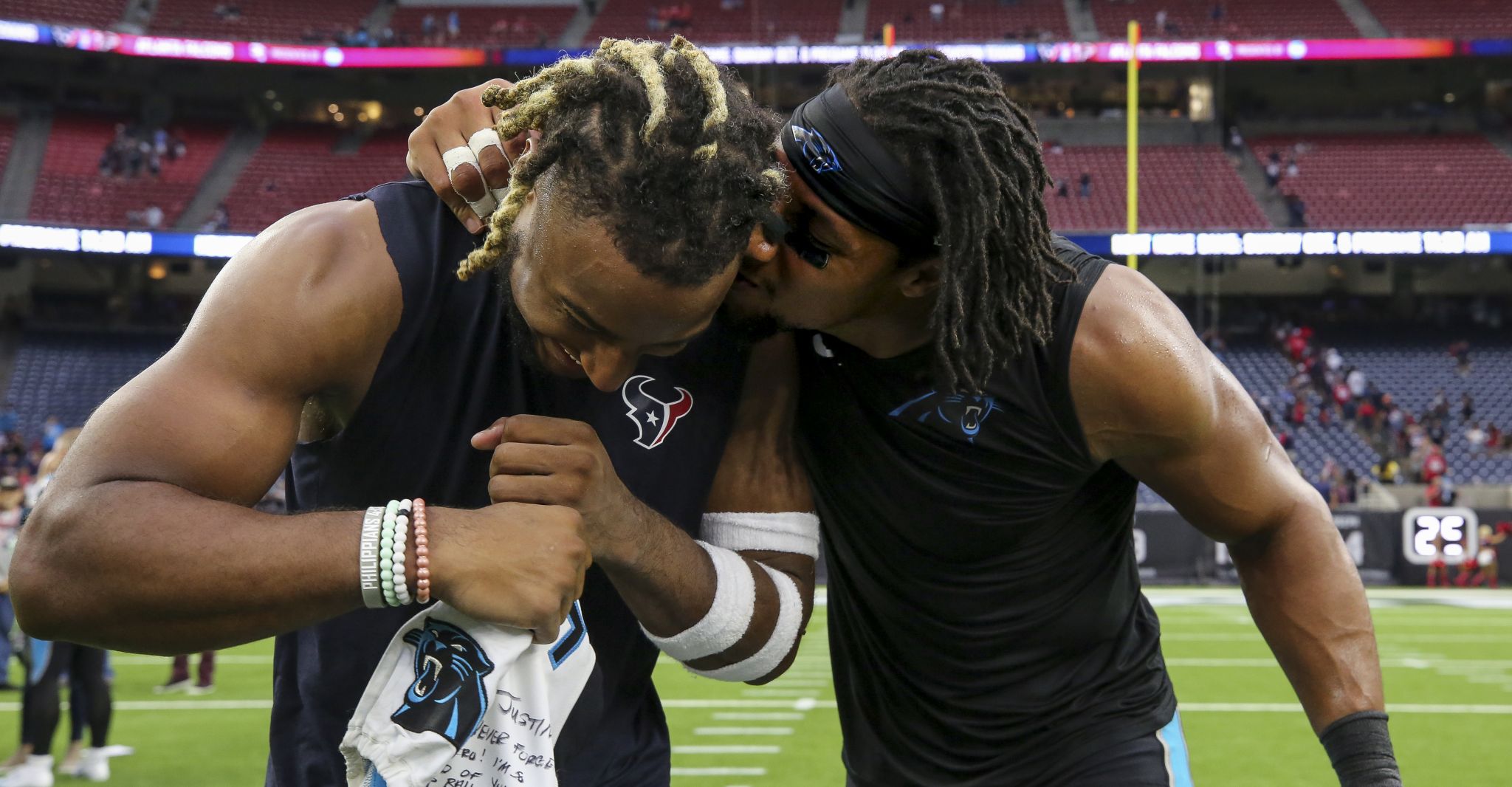 Texans' Justin Reid expects Eric Reid to remind him of loss at holidays