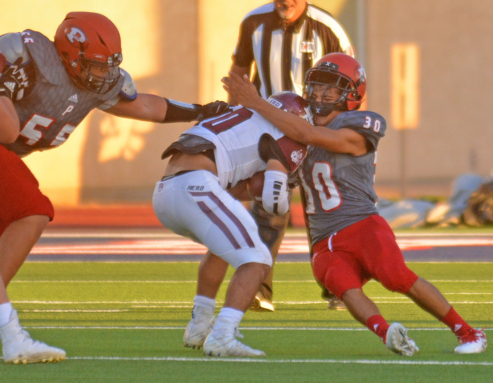 Hereford pounds out 287 win to send Plainview to off week