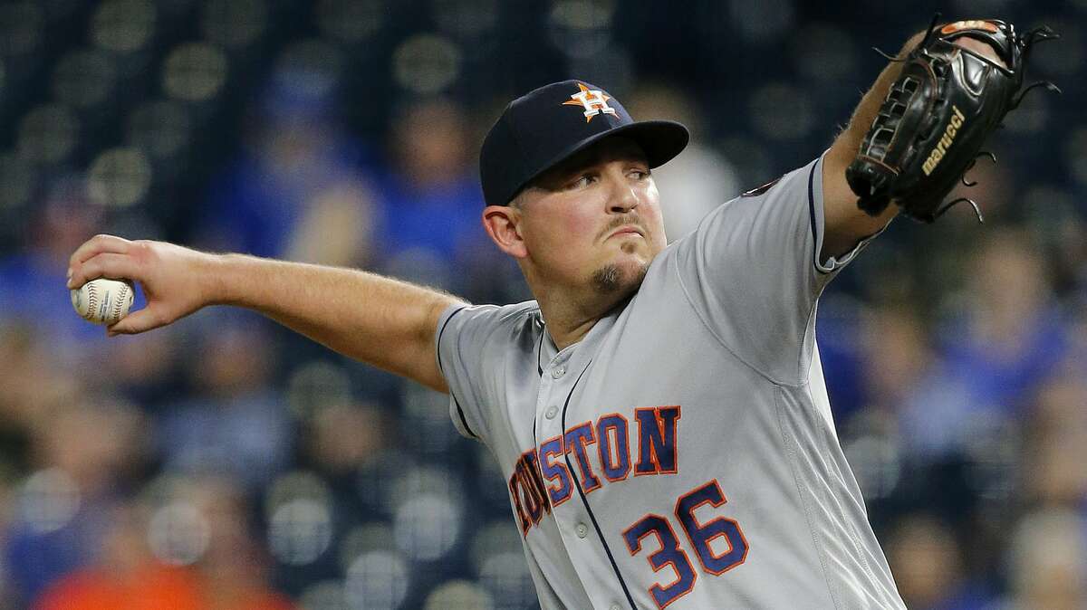 Reliever Will Harris is heading into the playoffs on the heels of his finest regular season as an Astro.