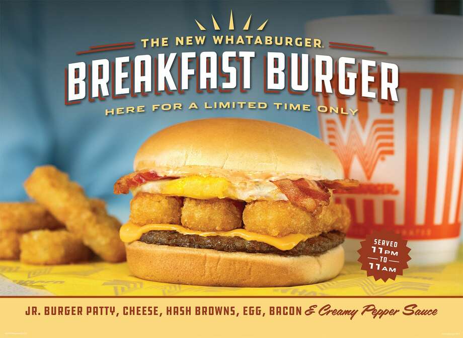 Whataburger's New Breakfast Burger Hit Restaurants Monday Night ...