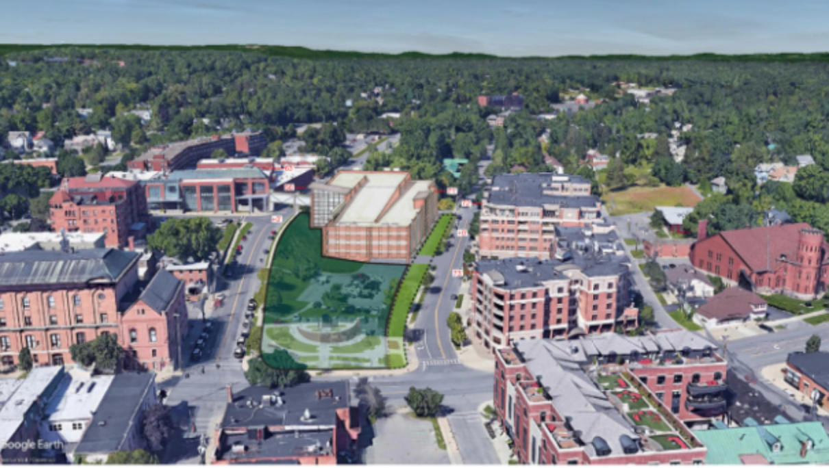Saratoga Springs garage construction closes roads, restricts parking