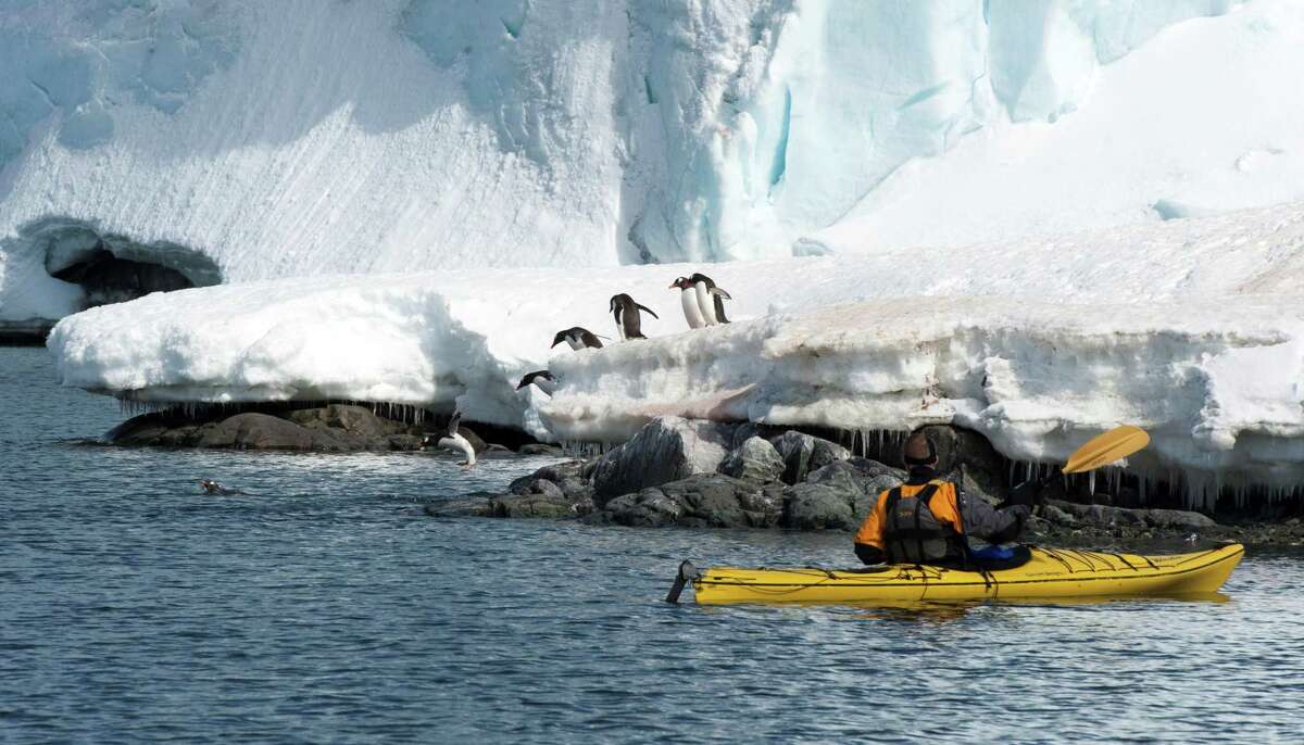 Antarctica photographic odyssey event benefits Aspetuck Land Trust