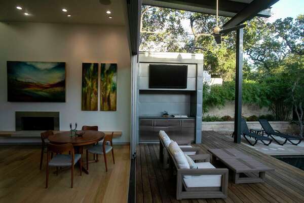 Luxury Mid Century Modern Inspired San Antonio Home