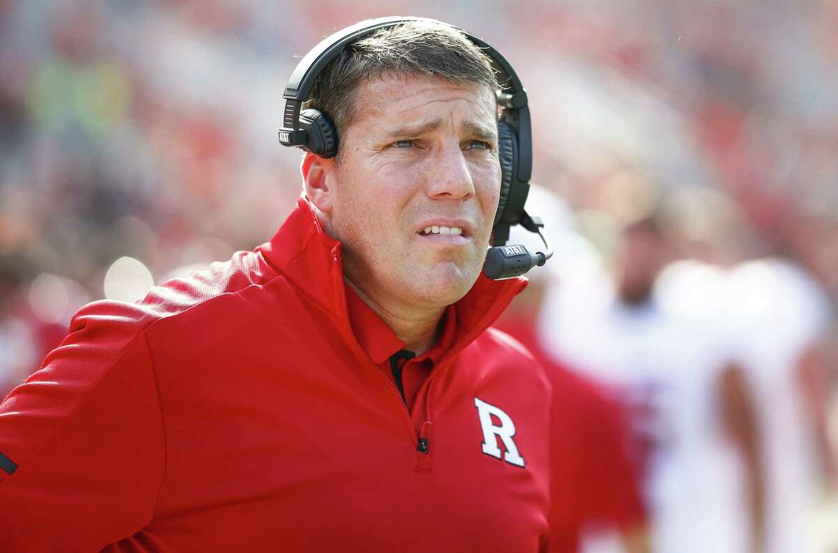 CHAMPAIGN, IL - OCTOBER 14: Head coach Chris Ash of the Rutgers Scarlet Knights is seen before the game against the Illinois Fighting Illini at Memorial Stadium on October 14, 2017 in Champaign, Illinois. (Photo by Michael Hickey/Getty Images) ORG XMIT: 775043360