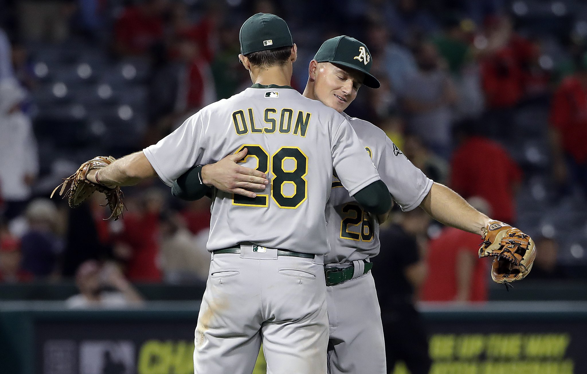 Oakland A's Matt Olson is crushing the ball and also missing it less -  Athletics Nation