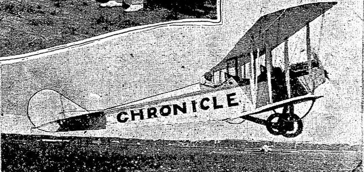 Chronicle front page photo from Oct. 2, 1919.