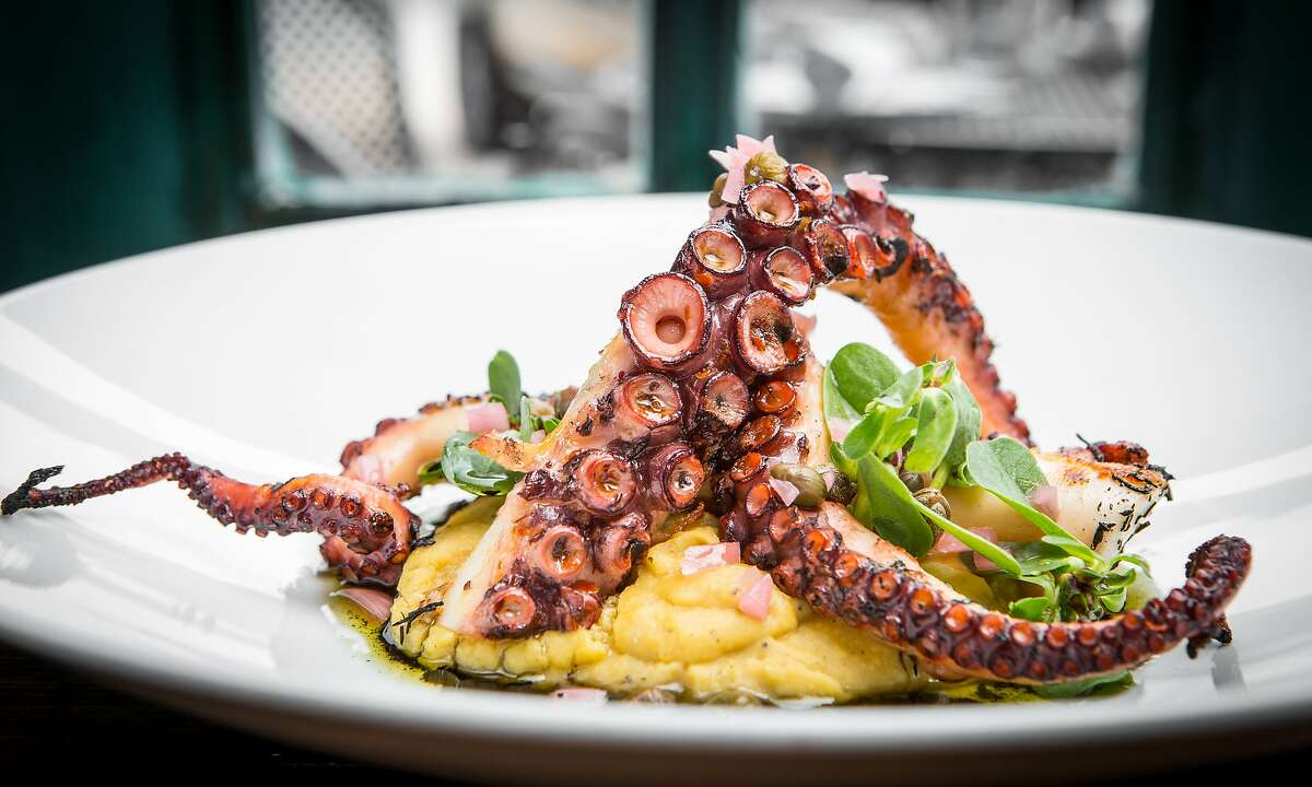 Helen Greek Food & Wine's grilled octopus.