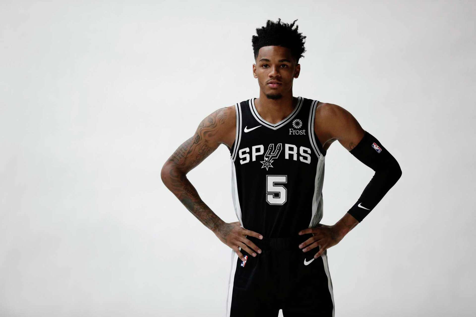 spurs dejounte murray jersey