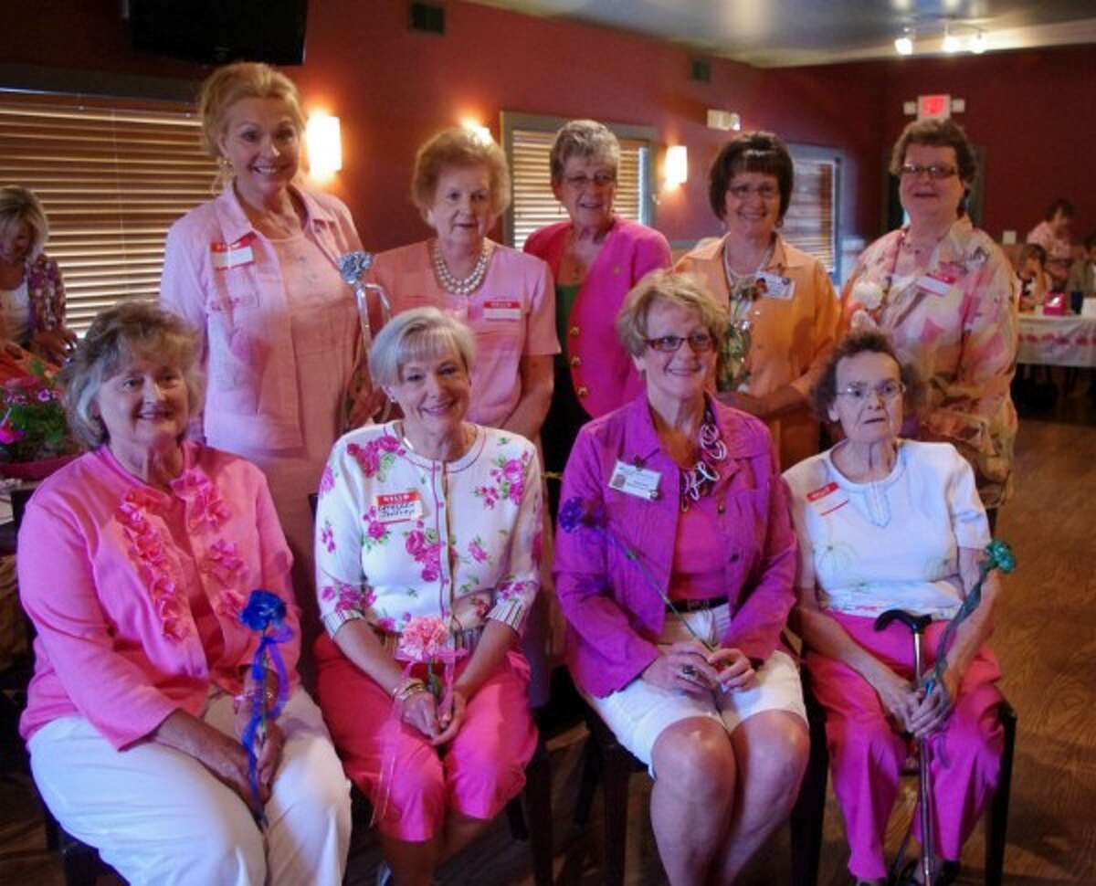 New officers of the West Shore Medical Center Auxiliary are, left to right (front row), Marianne Bair, first vice president membership; Kathleen Jeffreys, president elect; Elizabeth Tyson, president; Clara Kraus-Saari, third vice president parliamentarian; (back row) Rochelle Radlinski, second vice president programs; Clarice Witlieff, corresponding secretary; Patricia Luomala, recording secretary; Kathy Berish, counselor/past president; and Donna Gamache, treasurer.
