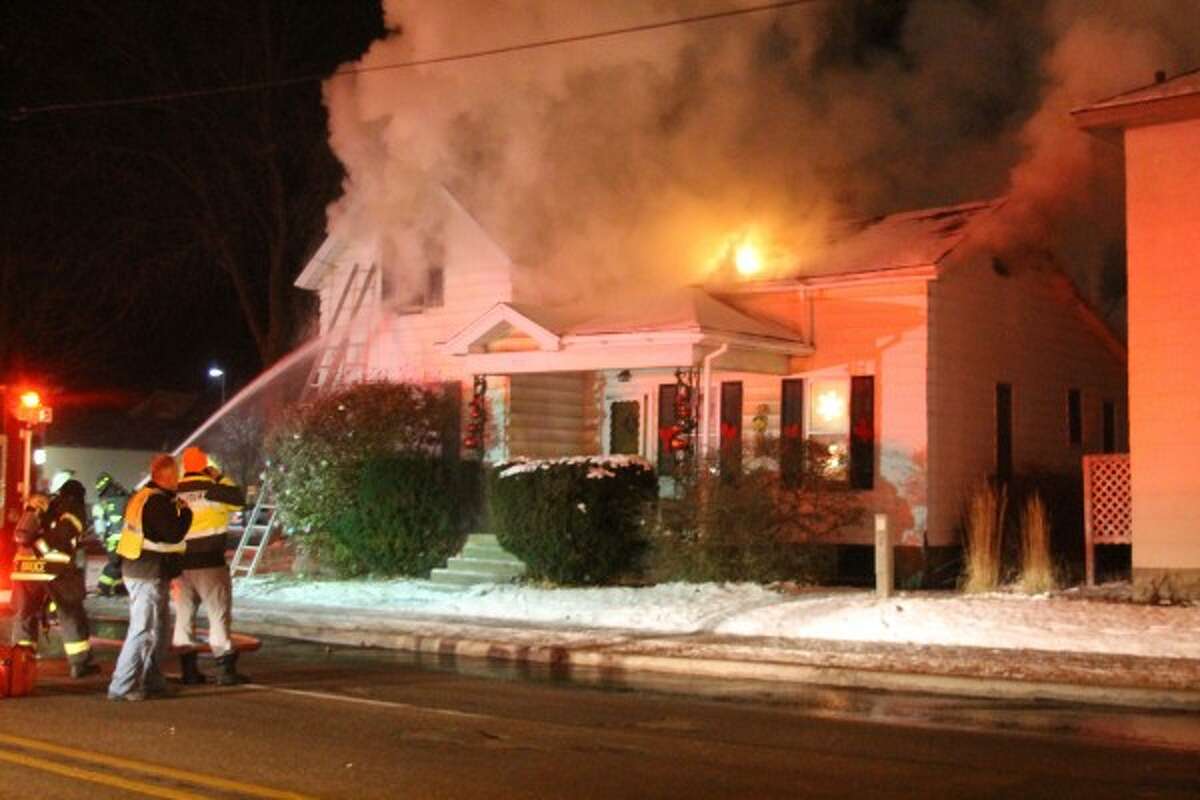 Structure fire engulfs home on Cypress Street late Saturday