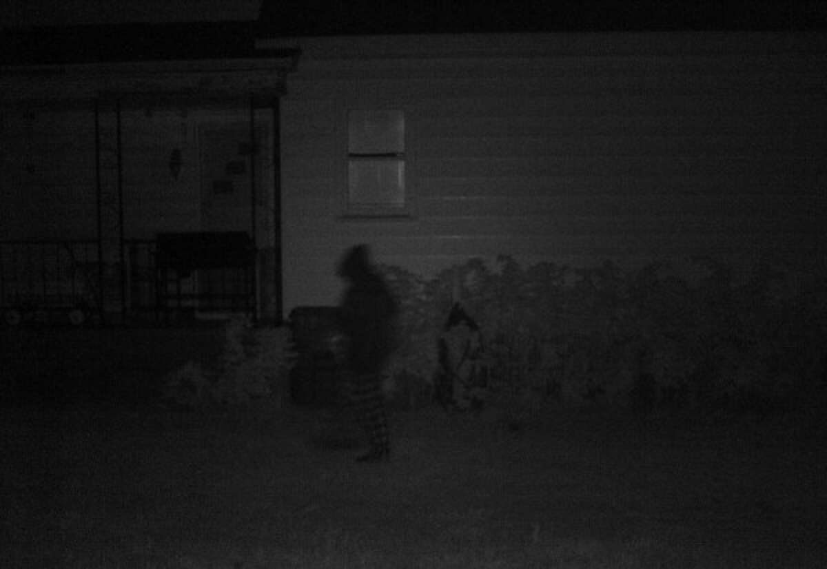 Manistee City Police have released surveillance images of an alleged suspect who committed a home invasion around 3:35 a.m. on Sept. 30 in the area of Maple and Seventh streets in the City of Manistee. Police are seeking the public's help in identifying the suspect, who allegedly stole a 52-inch television from the home. (Courtesy Photo/News Advocate)