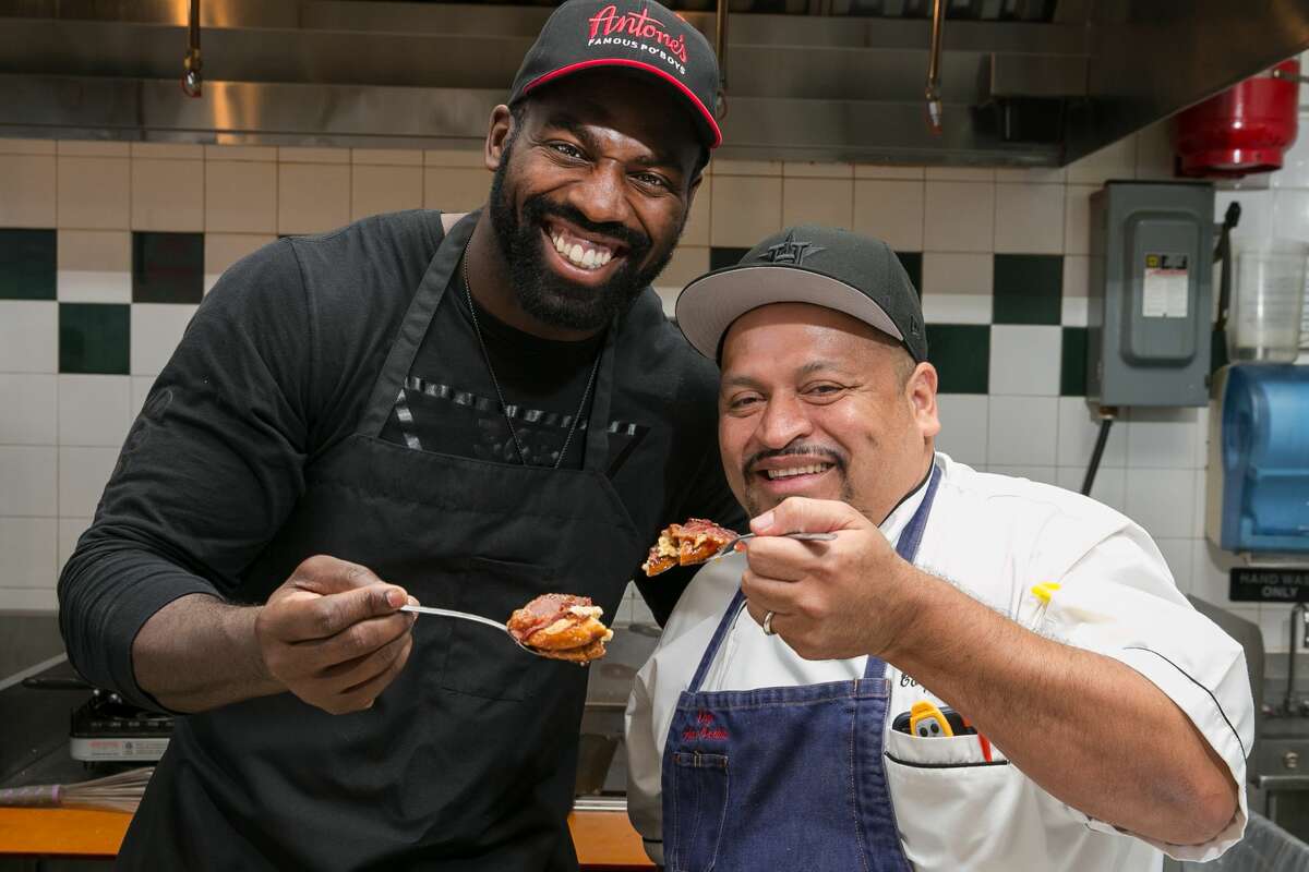 Whitney Mercilus teamed with Legacy Restaurants chef Alex Padilla to create “The Hangover”, available at Antone’s for the entire month of October.