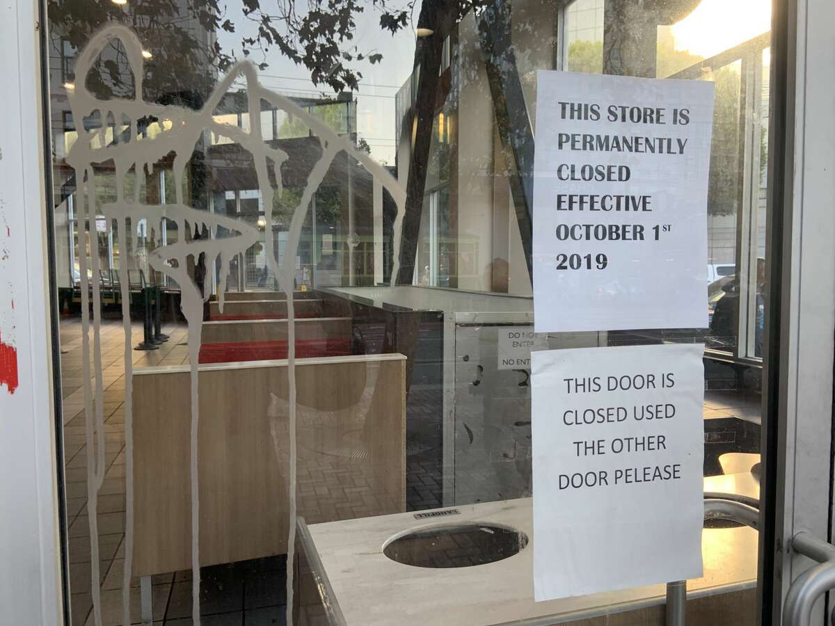 The Burger King at 1200 Market St. in San Francisco closed on Oct. 1, 2019.